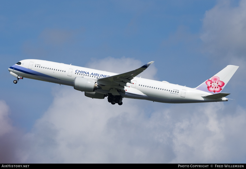 Aircraft Photo of B-18906 | Airbus A350-941 | China Airlines | AirHistory.net #259958