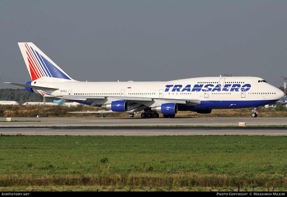 Aircraft Photo of EI-XLL | Boeing 747-412 | Transaero Airlines | AirHistory.net #259960