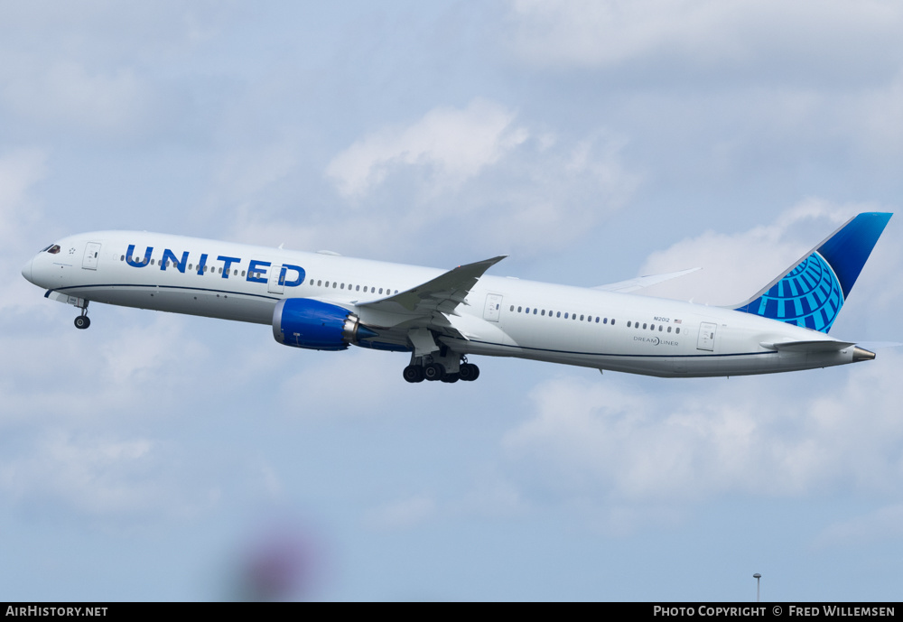 Aircraft Photo of N12012 | Boeing 787-10 Dreamliner | United Airlines | AirHistory.net #259991