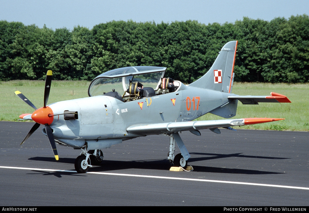 Aircraft Photo of 017 | PZL-Okecie PZL-130TC-1 Turbo Orlik | Poland - Air Force | AirHistory.net #260001