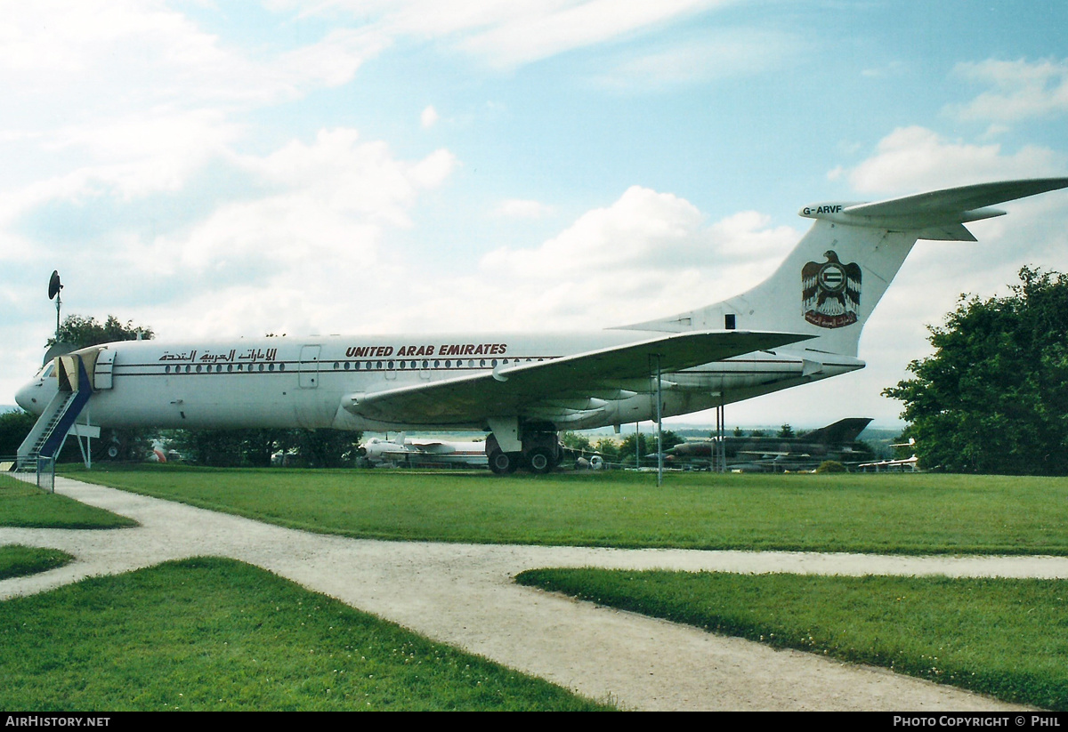 Aircraft Photo of G-ARVF | Vickers VC10 Srs1101 | United Arab Emirates Government | AirHistory.net #260004