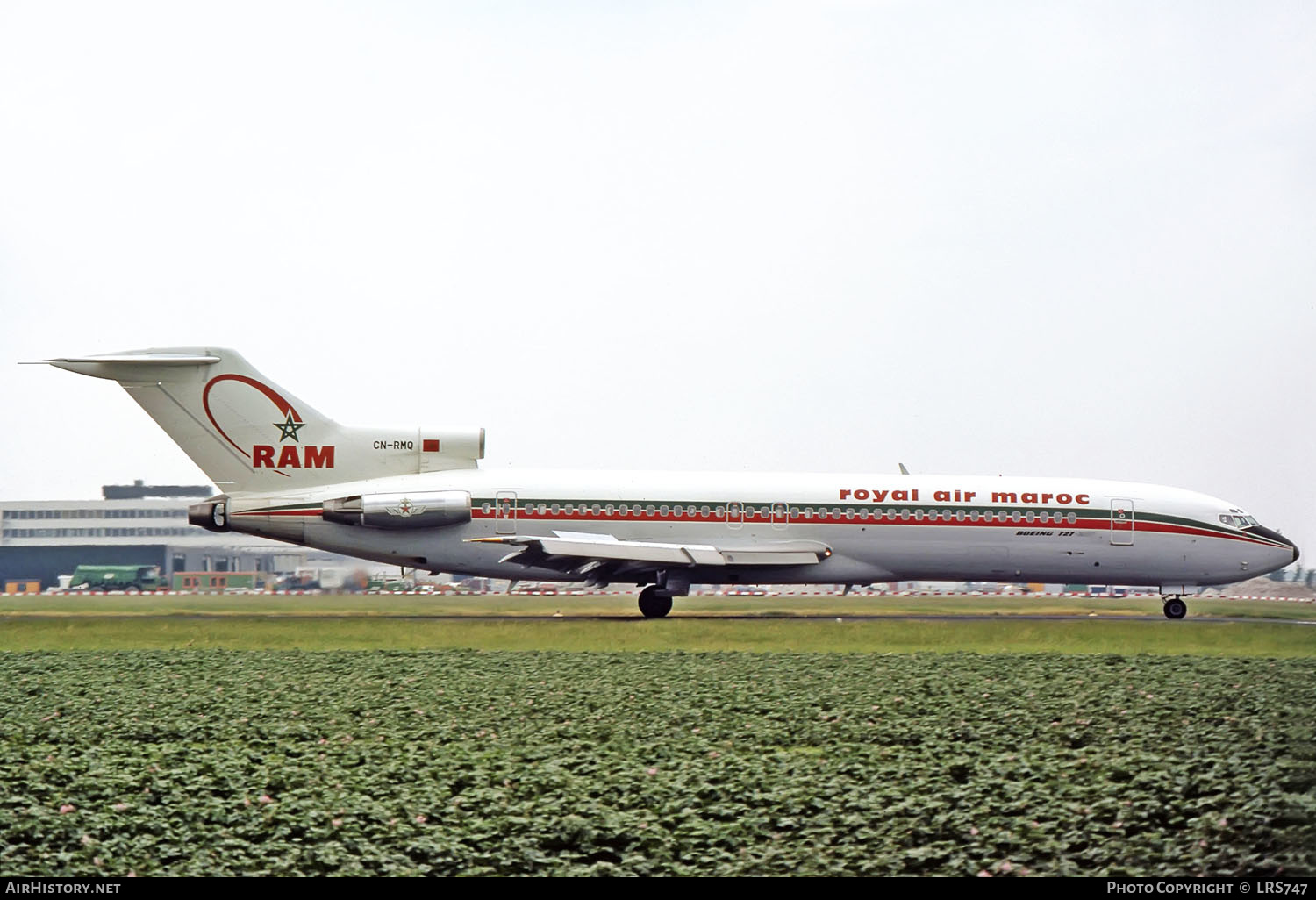 Aircraft Photo of CN-RMQ | Boeing 727-2B6/Adv | Royal Air Maroc - RAM | AirHistory.net #260014