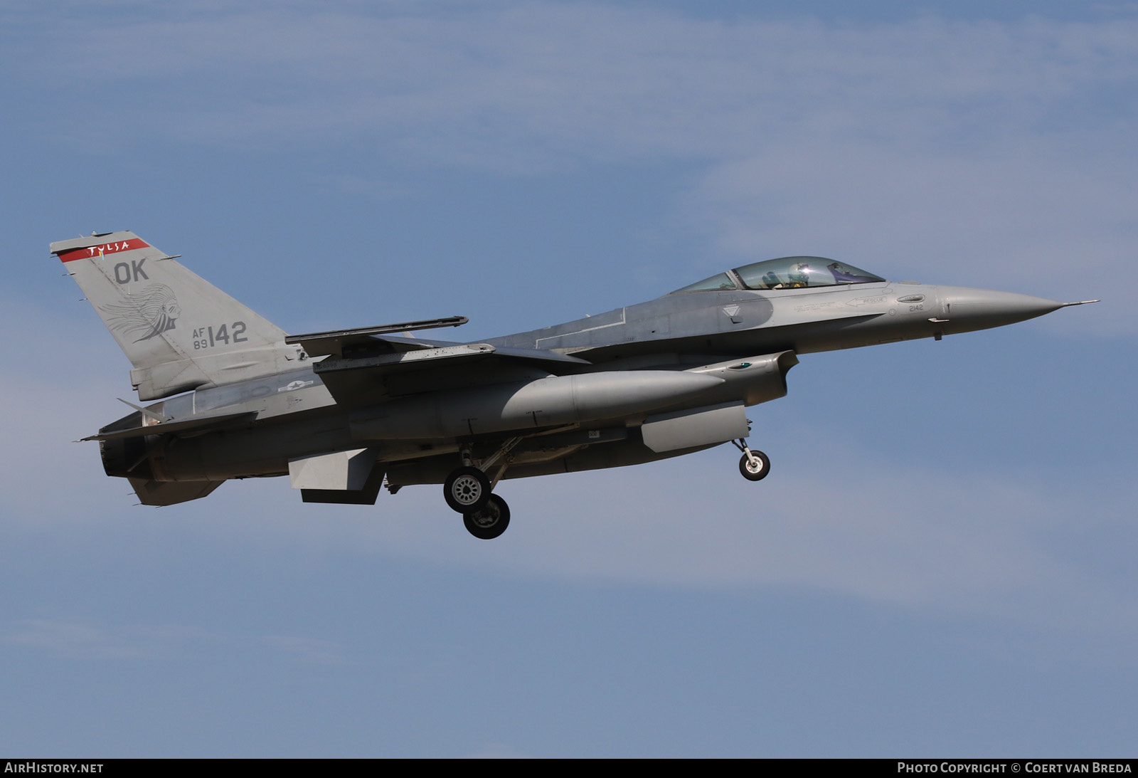 Aircraft Photo of 89-2142 / AF89-142 | General Dynamics F-16CM Fighting Falcon | USA - Air Force | AirHistory.net #260027