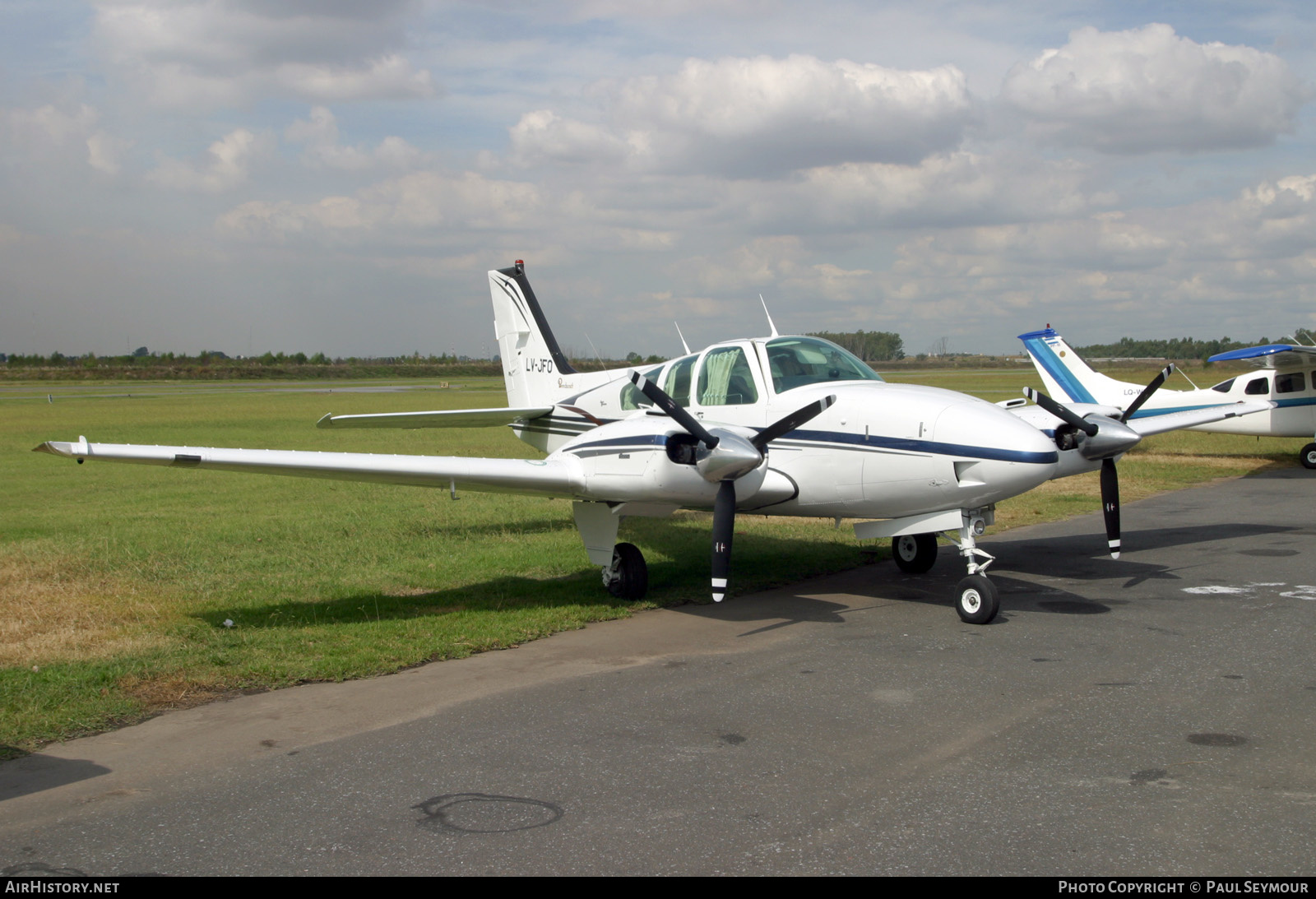 Aircraft Photo of LV-JFO | Beech 95-D55 Baron | AirHistory.net #260033