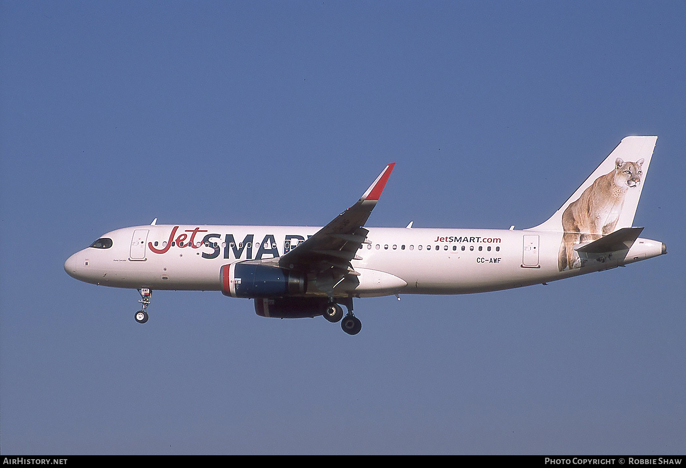 Aircraft Photo of CC-AWF | Airbus A320-232 | JetSmart | AirHistory.net #260034