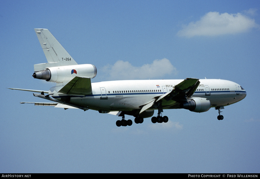Aircraft Photo of T-264 | McDonnell Douglas KDC-10-30CF | Netherlands - Air Force | AirHistory.net #260038