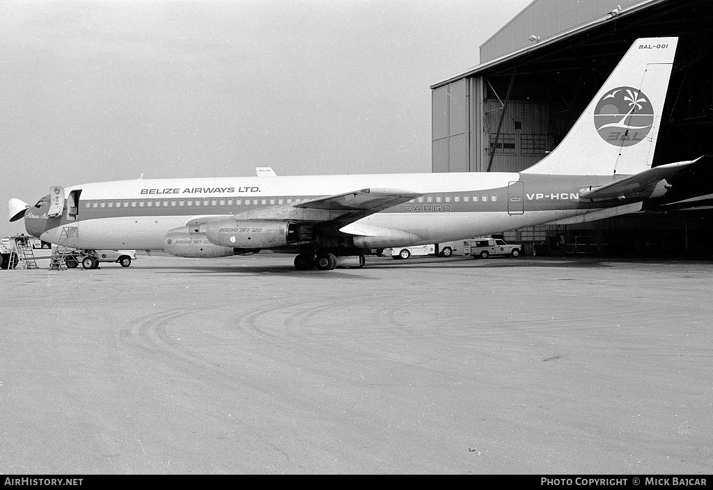 Aircraft Photo of VP-HCN | Boeing 720-022(F) | Belize Airways Cargo | AirHistory.net #260040