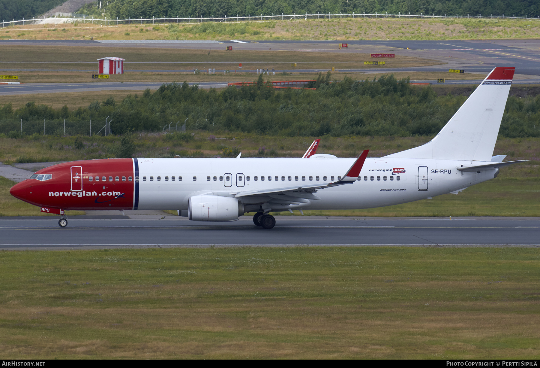Aircraft Photo of SE-RPU | Boeing 737-8JP | Norwegian | AirHistory.net #260051