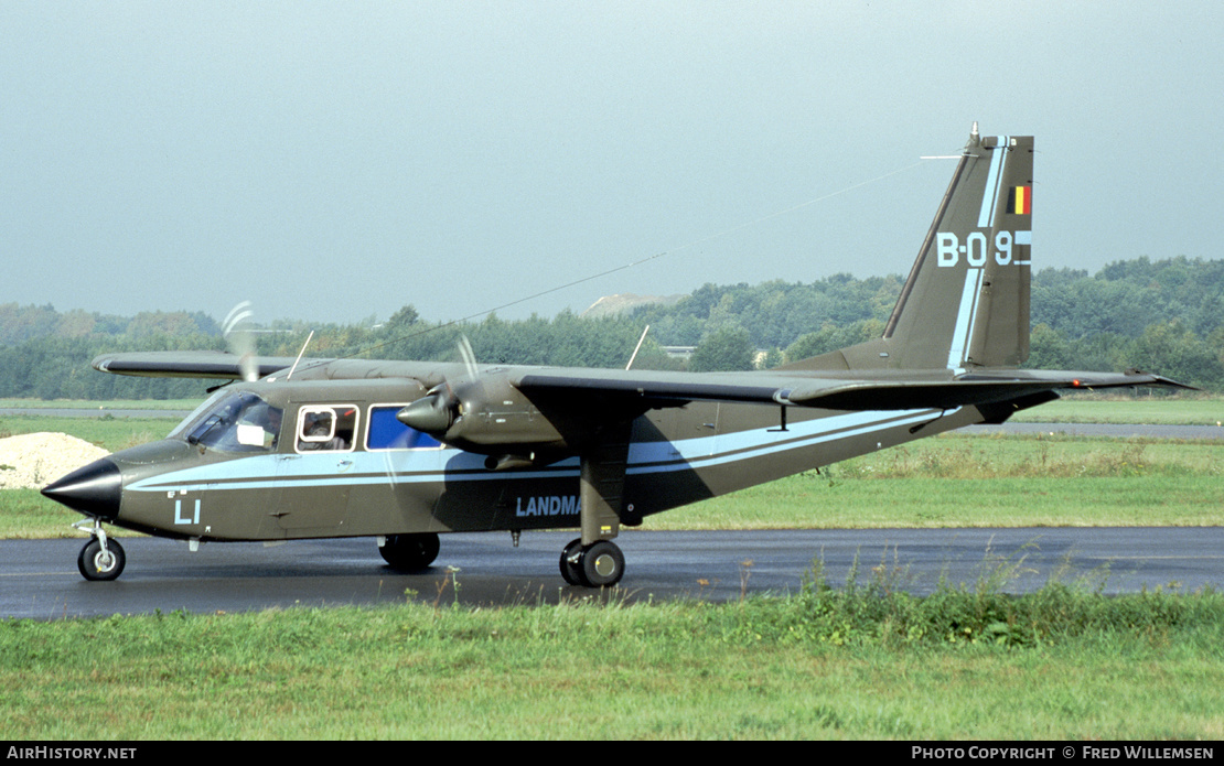 Aircraft Photo of B-09 | Britten-Norman BN-2B-21 Islander | Belgium - Army | AirHistory.net #260054