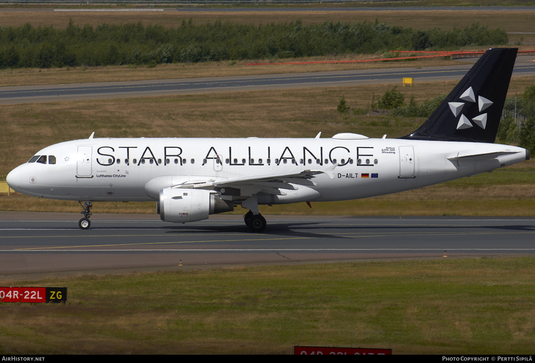 Aircraft Photo of D-AILT | Airbus A319-114 | Lufthansa CityLine | AirHistory.net #260064