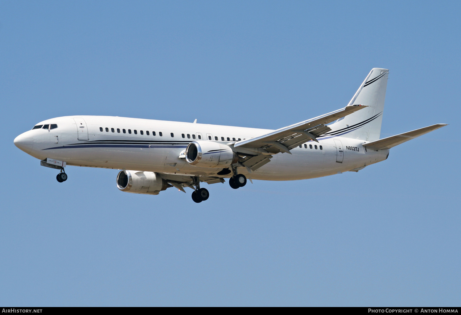 Aircraft Photo of N802TJ | Boeing 737-4B7 | AirHistory.net #260065