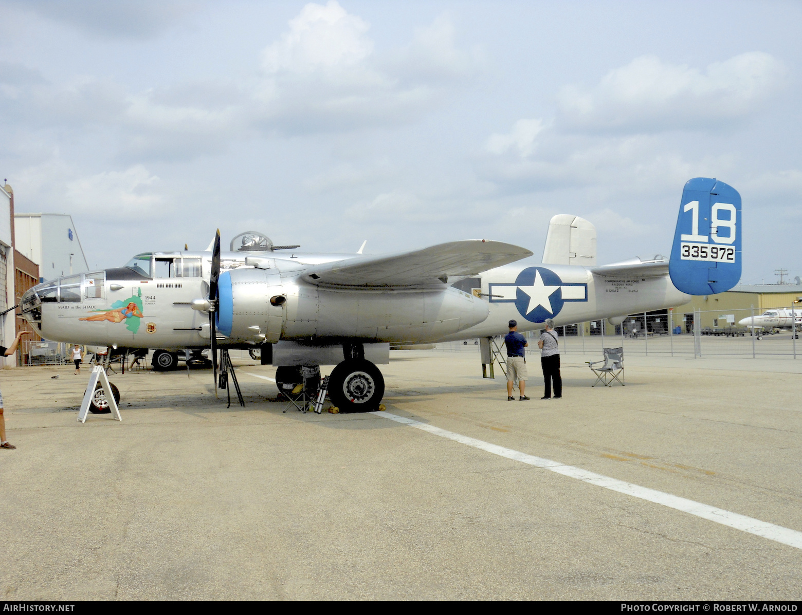 Aircraft Photo of N125AZ / 335972 | North American B-25J Mitchell | Commemorative Air Force | USA - Air Force | AirHistory.net #260068