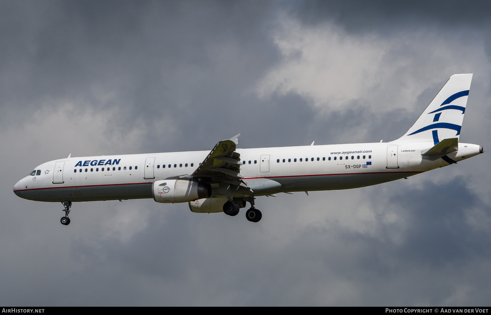 Aircraft Photo of SX-DGP | Airbus A321-232 | Aegean Airlines | AirHistory.net #260076