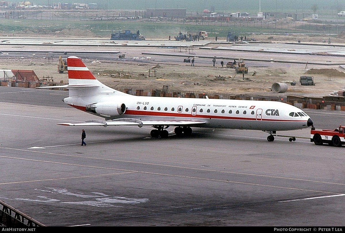 Aircraft Photo of OH-LSD | Sud SE-210 Caravelle 10B3 Super B | CTA - Compagnie de Transport Aérien | AirHistory.net #260118