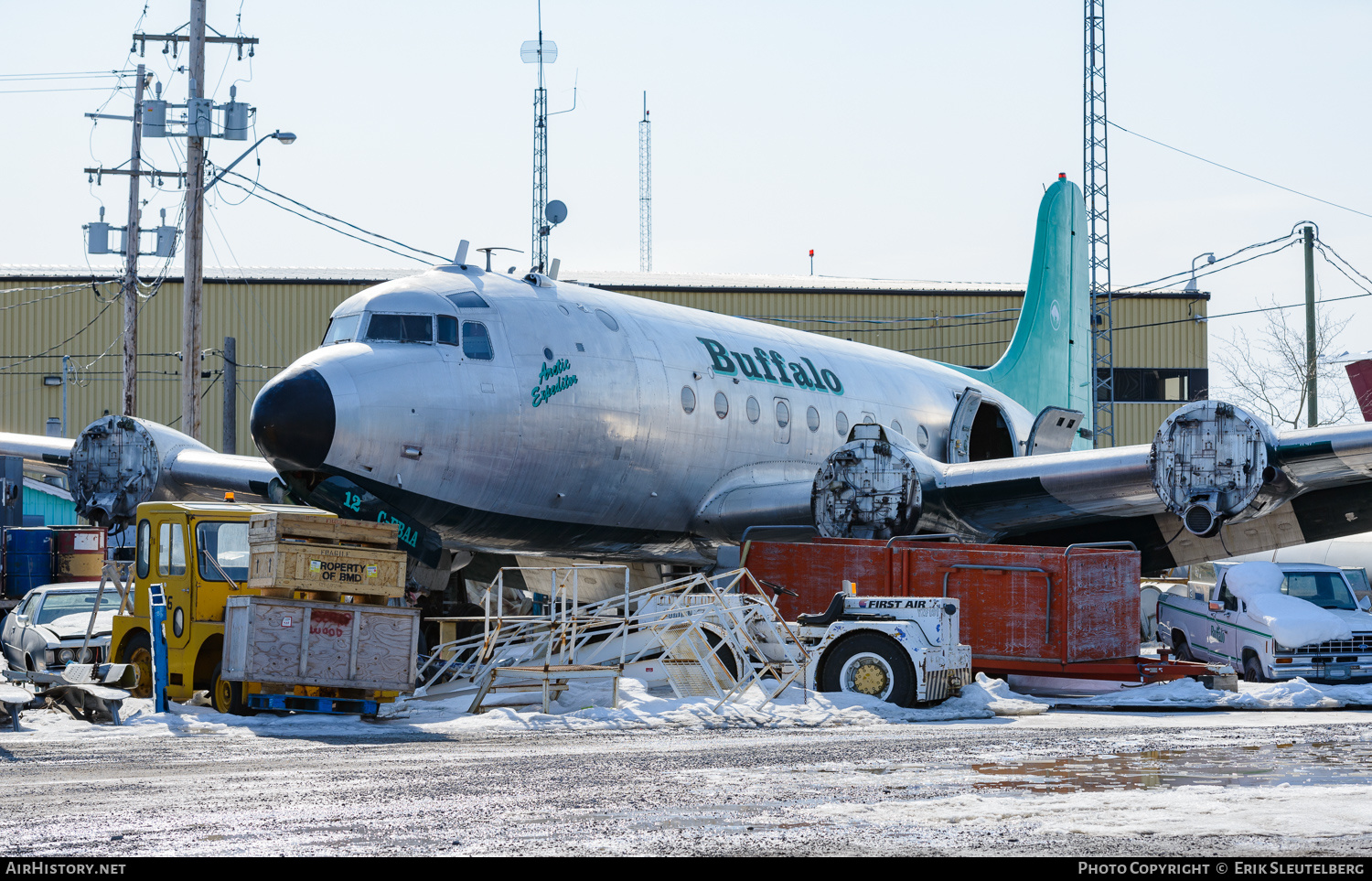 Aircraft Photo of C-FBAA | Douglas C-54D Skymaster | Buffalo Airways | AirHistory.net #260129