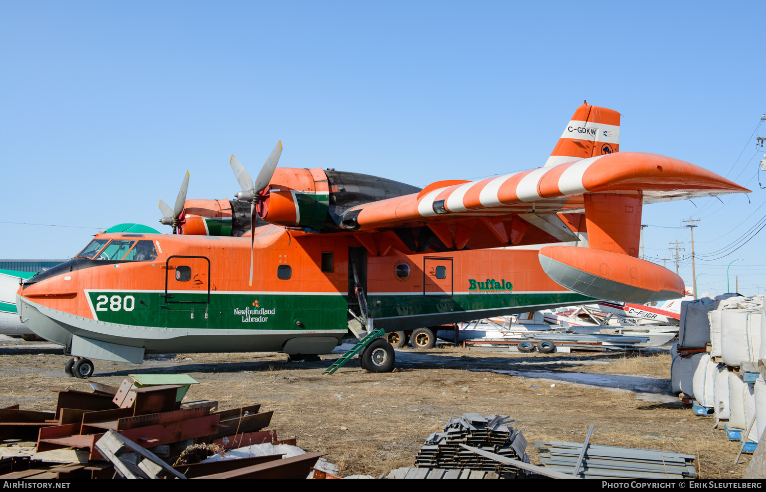 Aircraft Photo of C-GDKW | Canadair CL-215-V (CL-215-1A10) | Buffalo Airways | AirHistory.net #260134