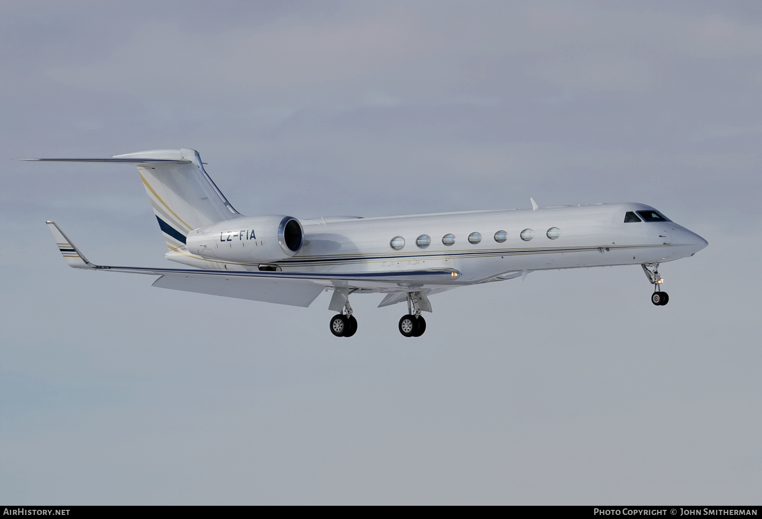 Aircraft Photo of LZ-FIA | Gulfstream Aerospace G-V-SP Gulfstream G550/AEW | AirHistory.net #260146