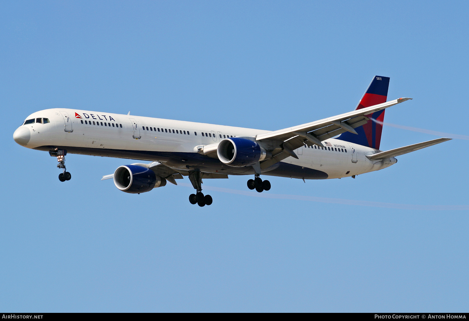 Aircraft Photo of N591NW | Boeing 757-351 | Delta Air Lines | AirHistory.net #260158
