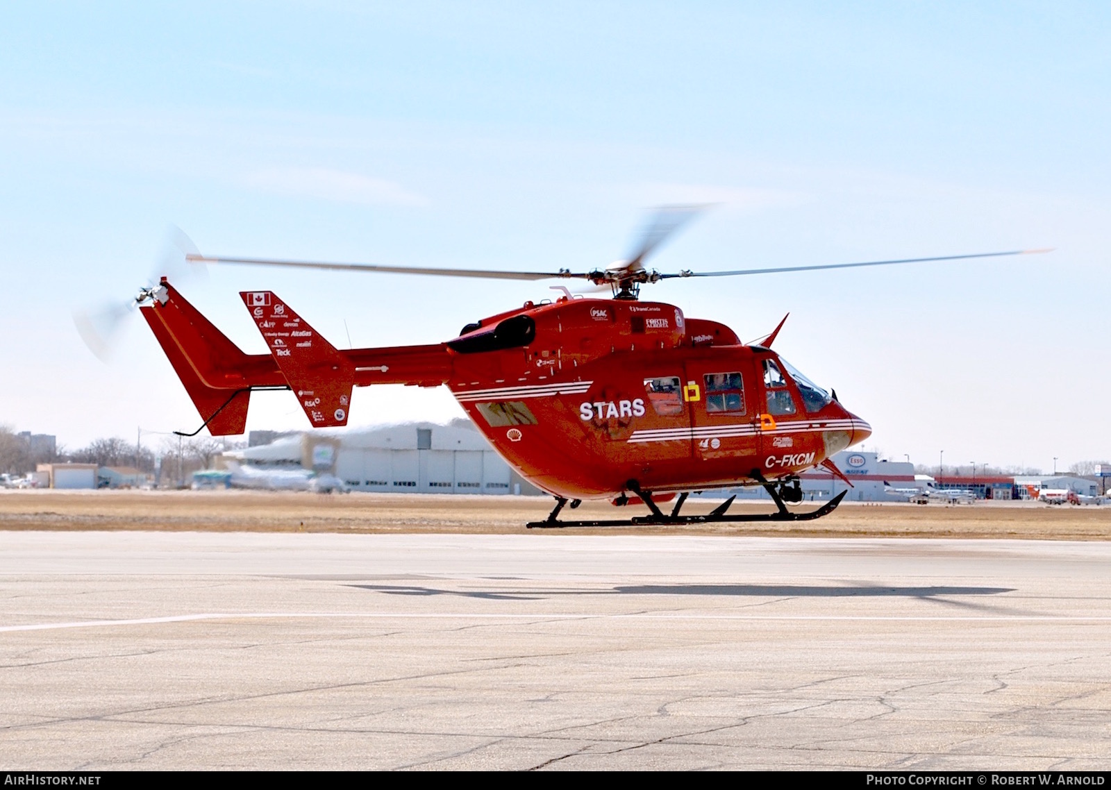 Aircraft Photo of C-FKCM | MBB-Kawasaki BK-117B-2D | STARS - Shock Trauma Air Rescue Service | AirHistory.net #260173