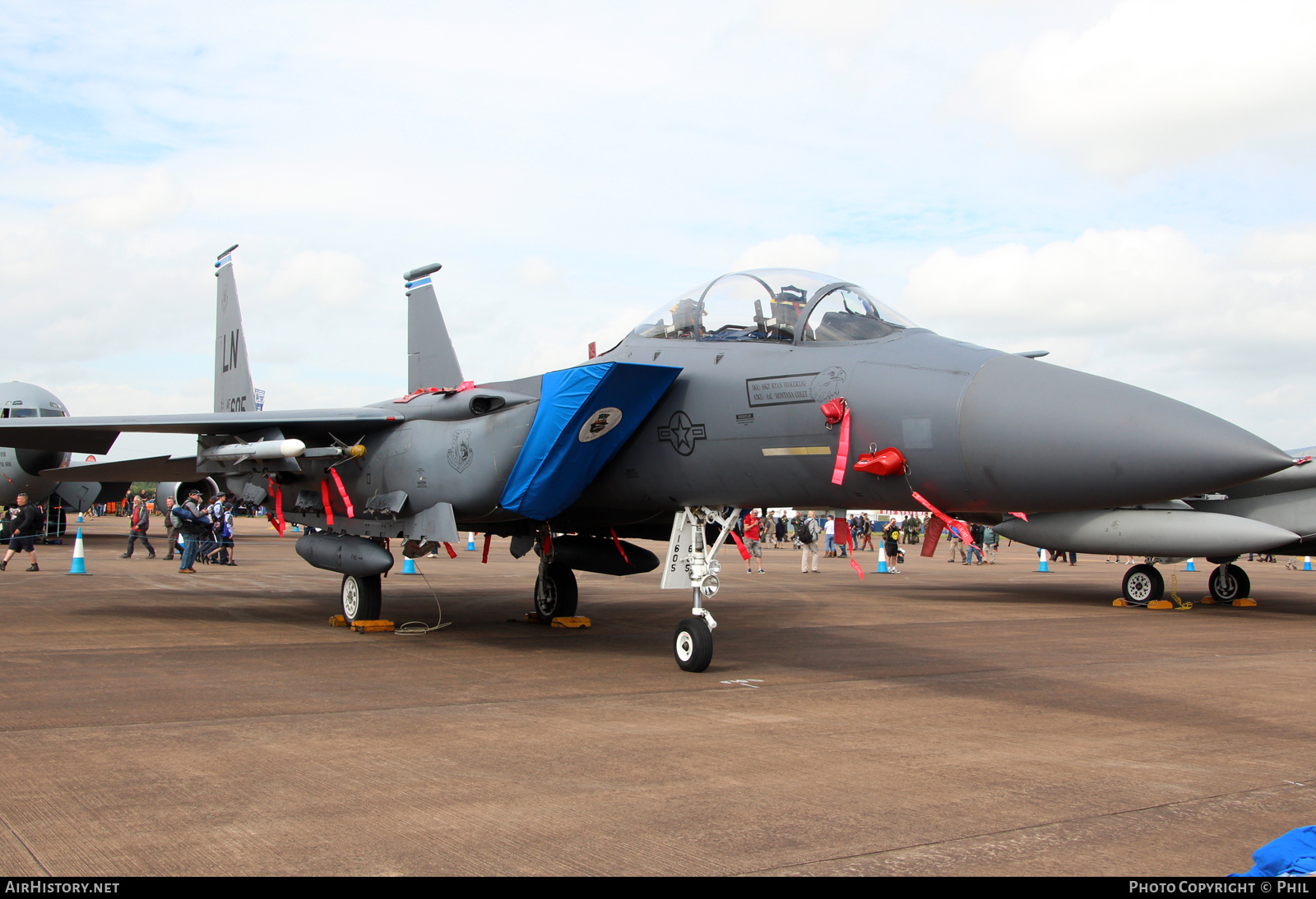 Aircraft Photo of 91-0605 / AF91-605 | McDonnell Douglas F-15E Strike Eagle | USA - Air Force | AirHistory.net #260184