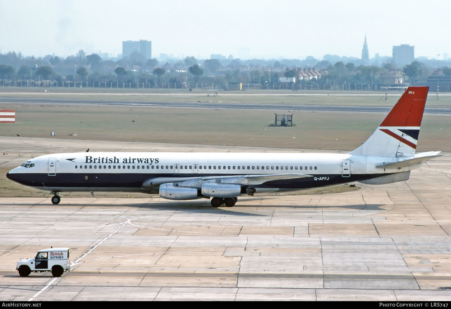 Aircraft Photo of G-APFJ | Boeing 707-436 | British Airways | AirHistory.net #260187
