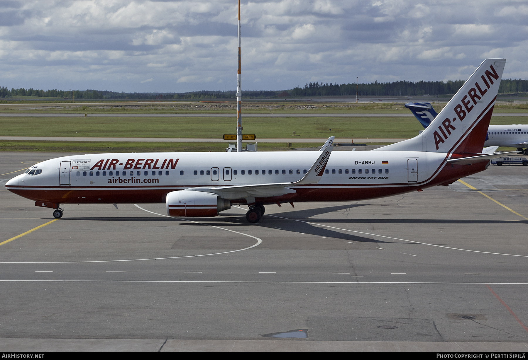 Aircraft Photo of D-ABBJ | Boeing 737-86Q | Air Berlin | AirHistory.net #260206