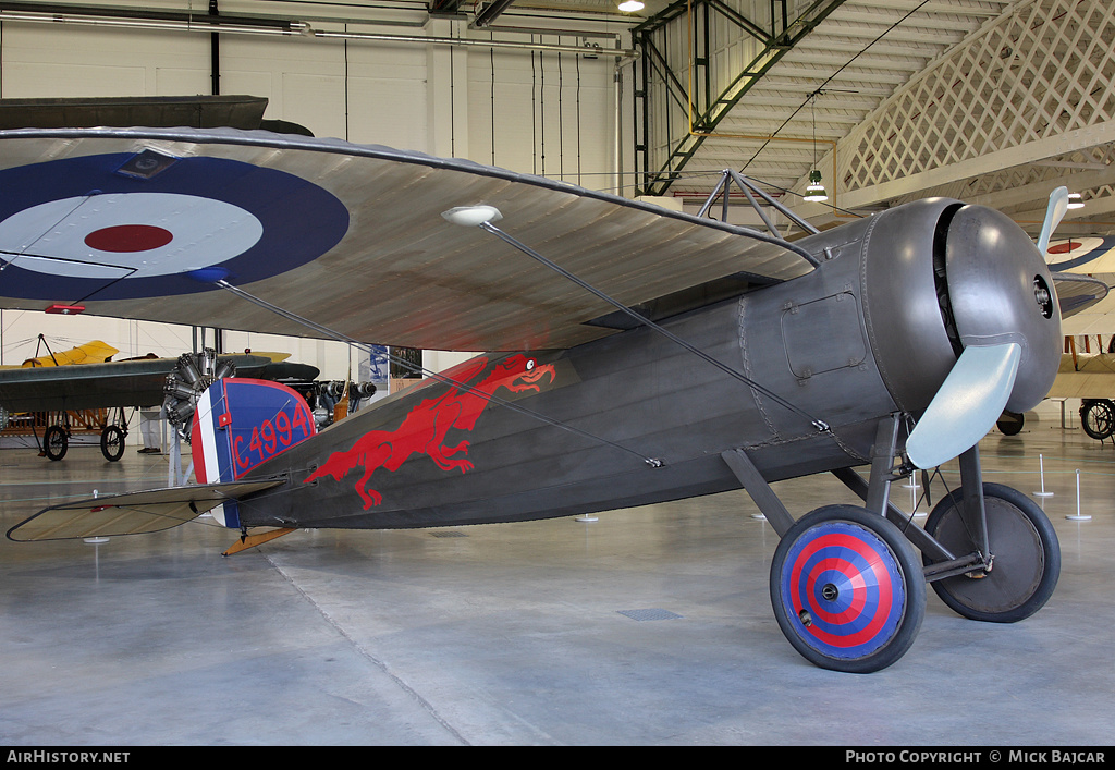 Aircraft Photo of C4994 | Bristol M-1C (replica) | UK - Air Force | AirHistory.net #260213