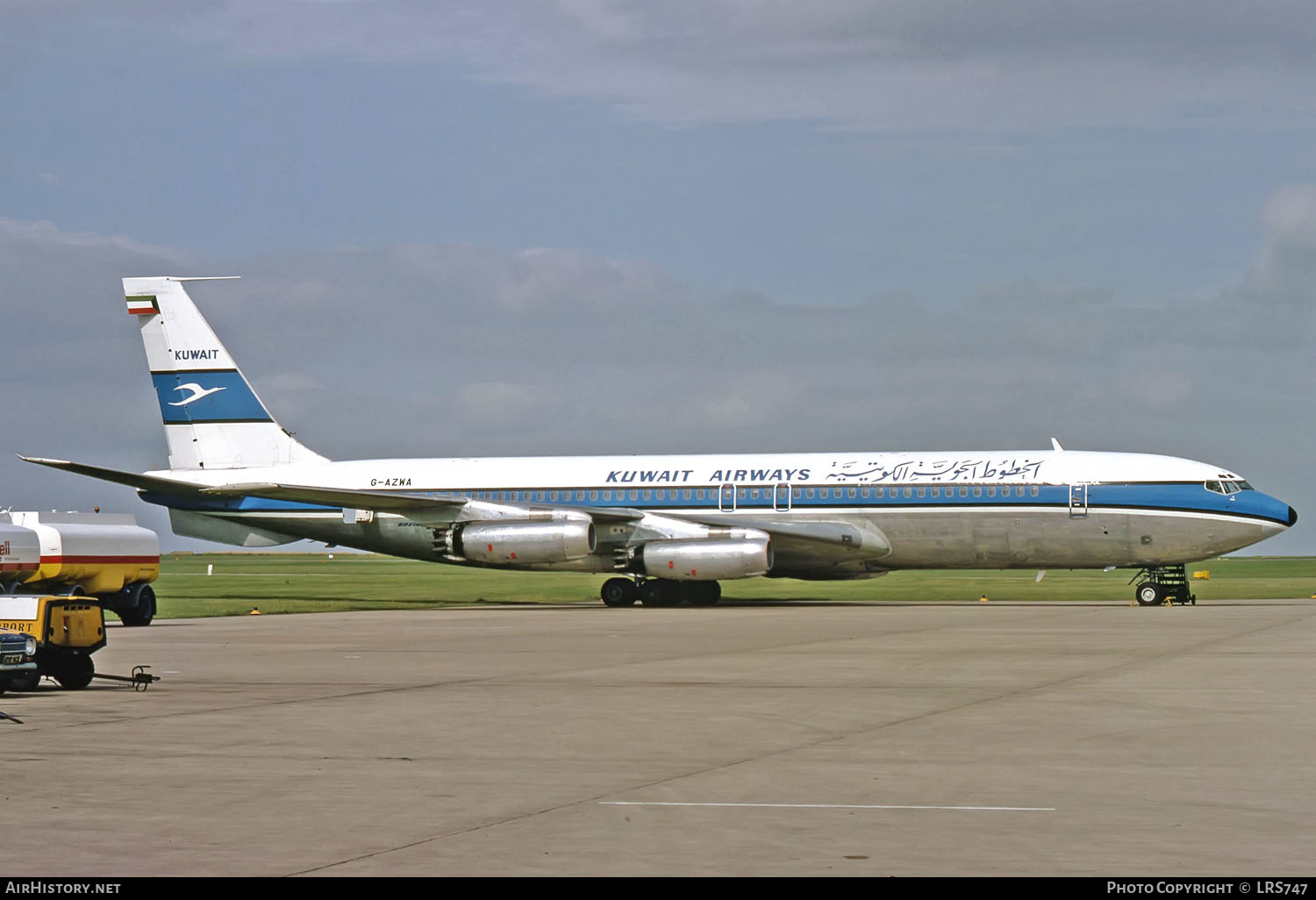 Aircraft Photo of G-AZWA | Boeing 707-321(F) | Kuwait Airways | AirHistory.net #260230