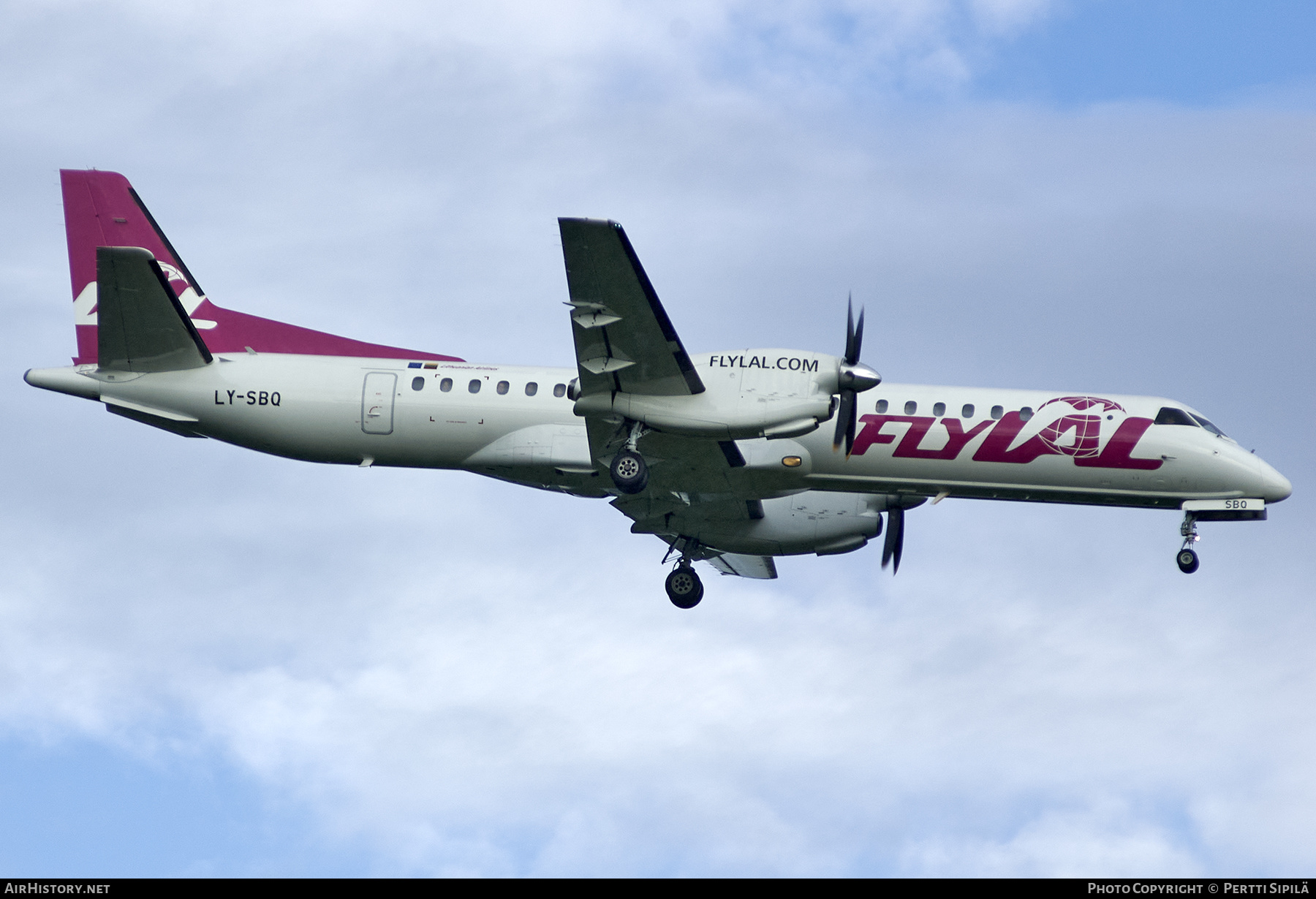 Aircraft Photo of LY-SBQ | Saab 2000 | FlyLAL - Lithuanian Airlines | AirHistory.net #260236