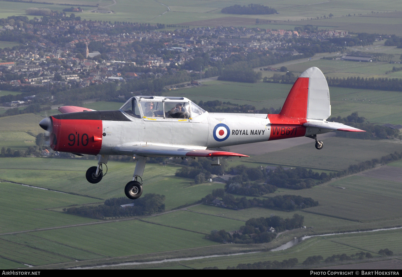 Aircraft Photo of G-BWTG / WB671 | De Havilland DHC-1 Chipmunk Mk22 | UK - Navy | AirHistory.net #260244