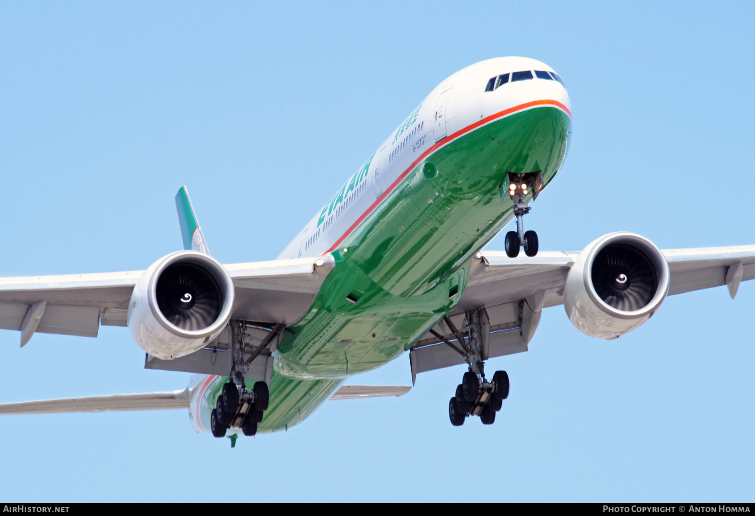 Aircraft Photo of B-16707 | Boeing 777-35E/ER | EVA Air | AirHistory.net #260247