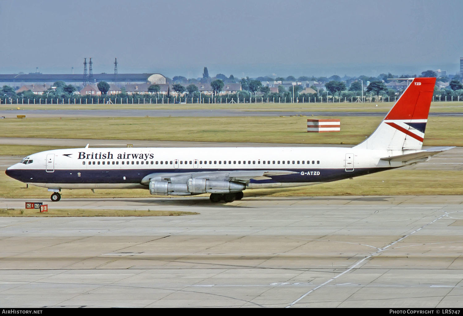 Aircraft Photo of G-ATZD | Boeing 707-365C | British Airways | AirHistory.net #260249