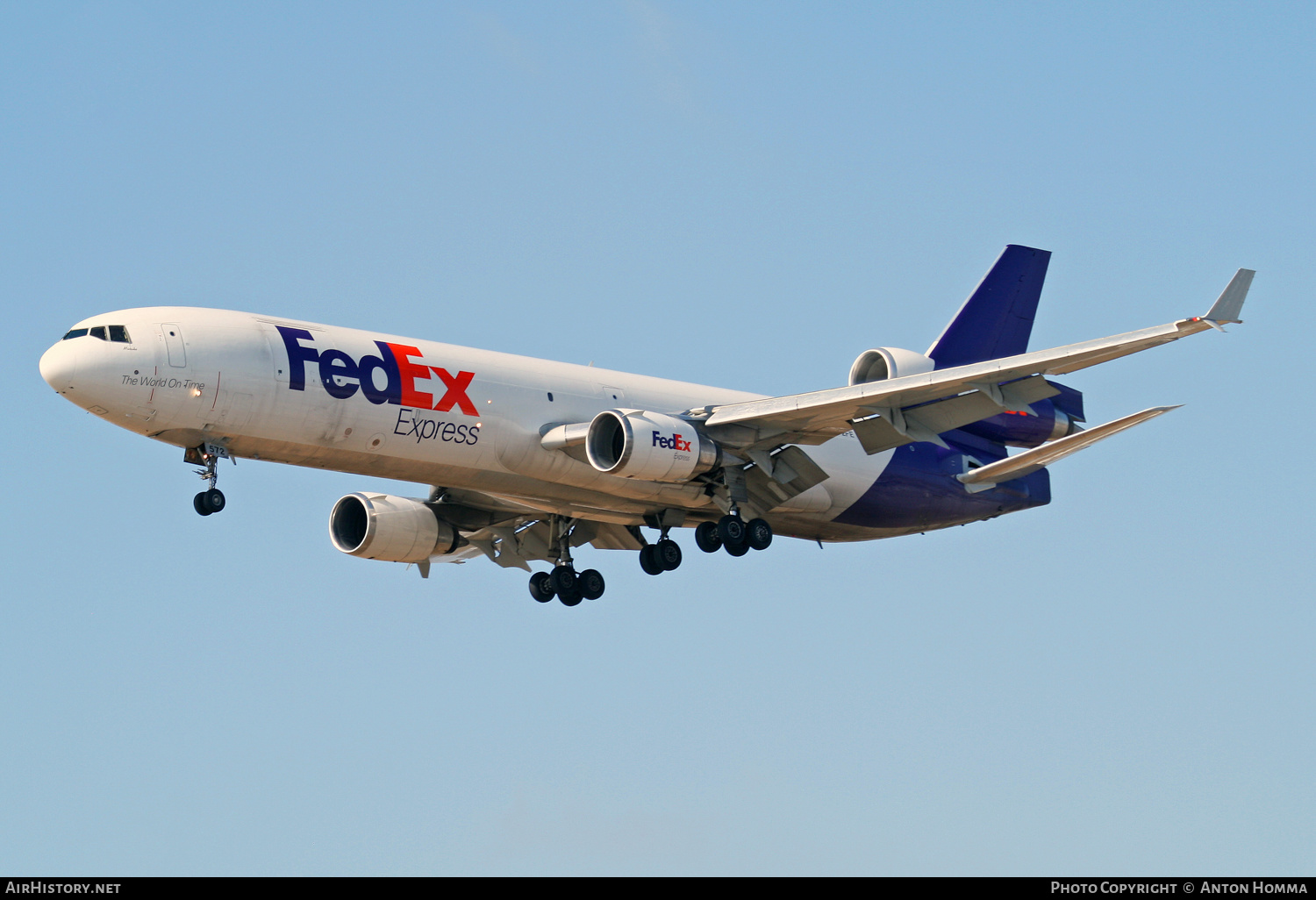 Aircraft Photo of N572FE | McDonnell Douglas MD-11/F | FedEx Express | AirHistory.net #260250