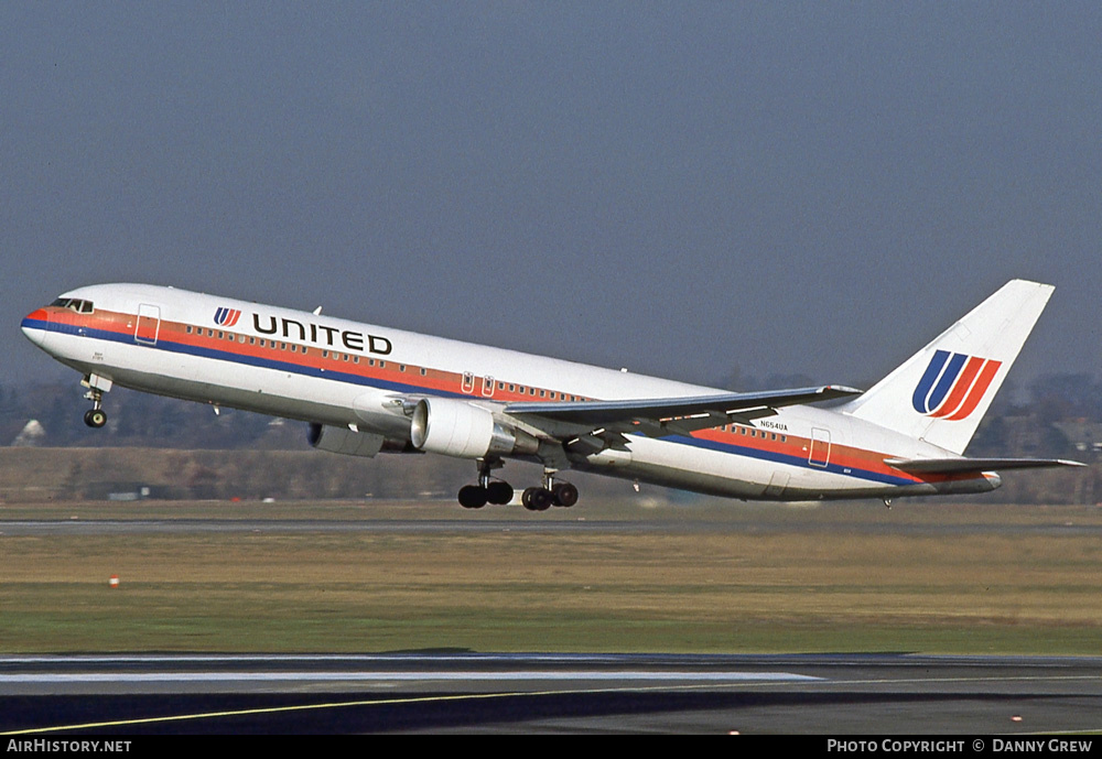Aircraft Photo of N654UA | Boeing 767-322/ER | United Airlines | AirHistory.net #260263