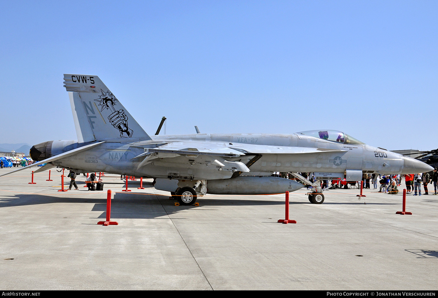 Aircraft Photo of 168363 | Boeing F/A-18E Super Hornet | USA - Navy | AirHistory.net #260264