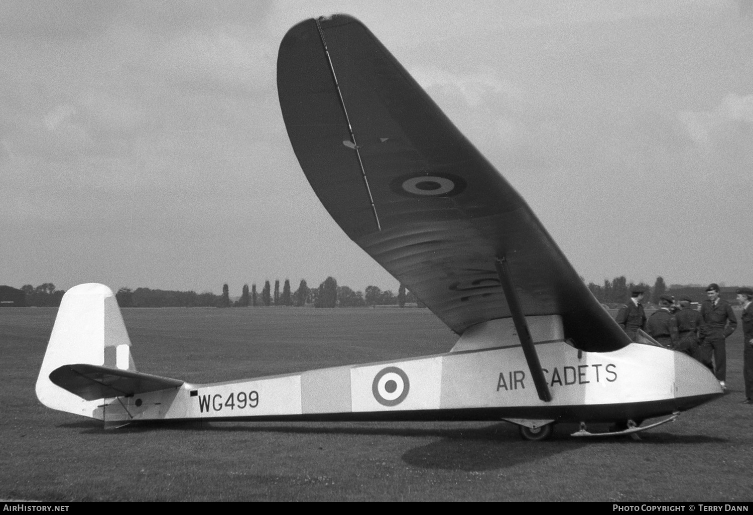 Aircraft Photo of WG499 | Slingsby T-21B Sedbergh TX.1 | UK - Air Force | AirHistory.net #260266