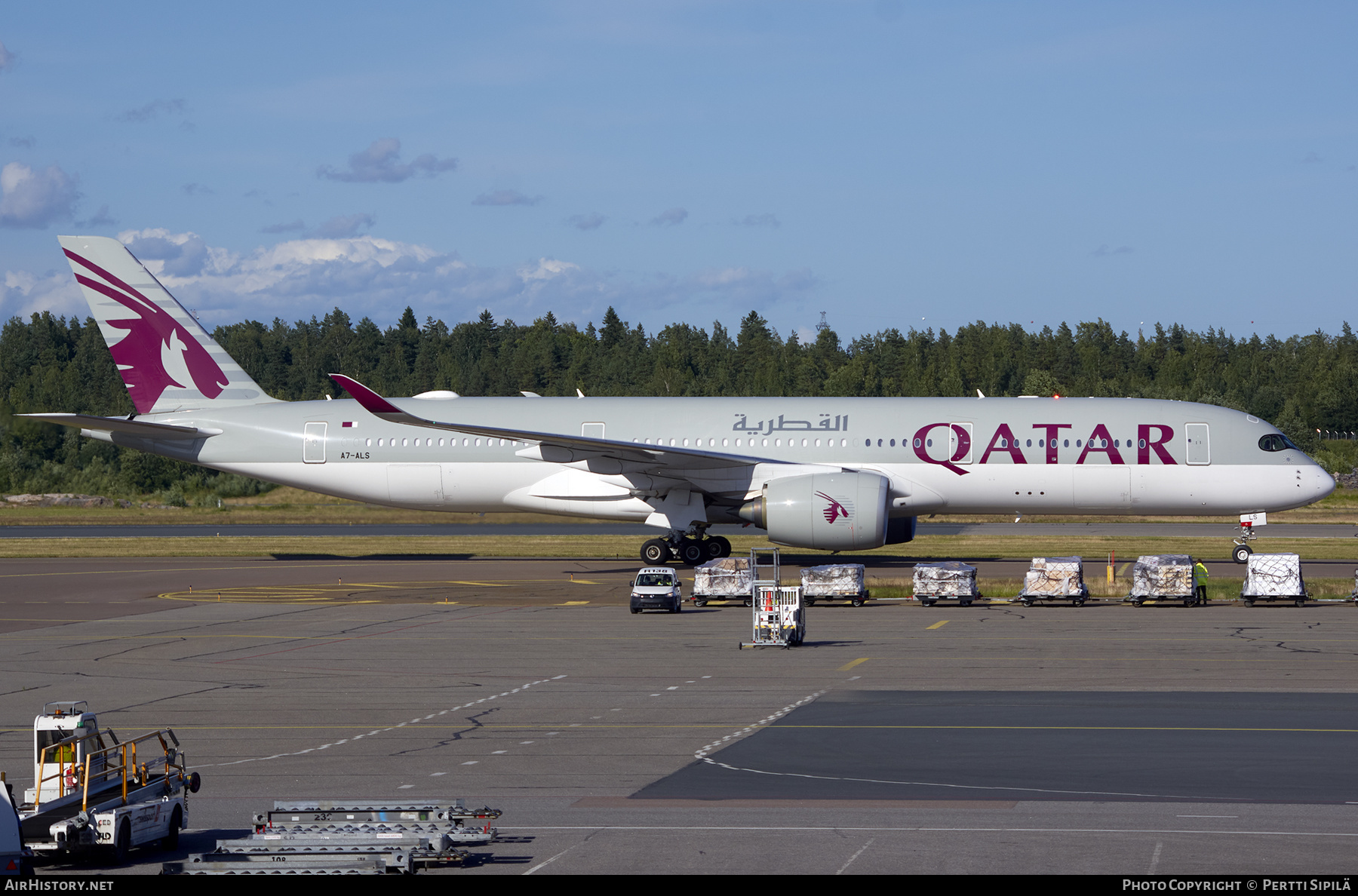 Aircraft Photo of A7-ALS | Airbus A350-941 | Qatar Airways | AirHistory.net #260276