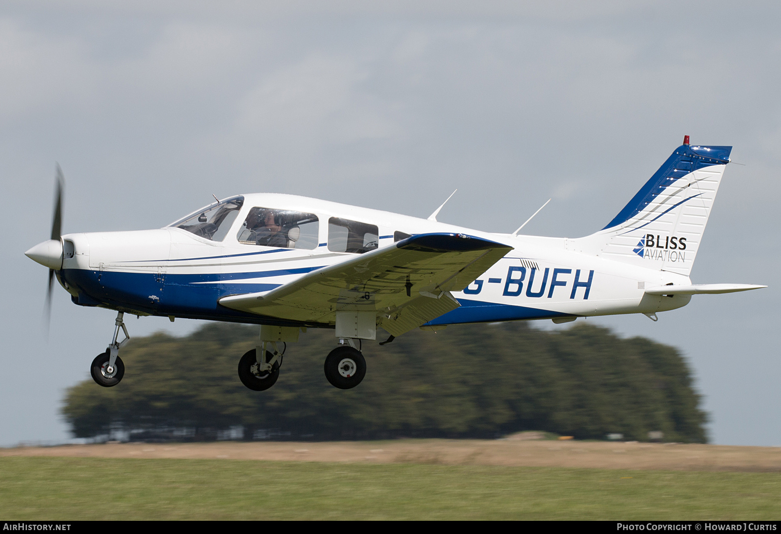 Aircraft Photo of G-BUFH | Piper PA-28-161 Warrior II | Bliss Aviation | AirHistory.net #260298