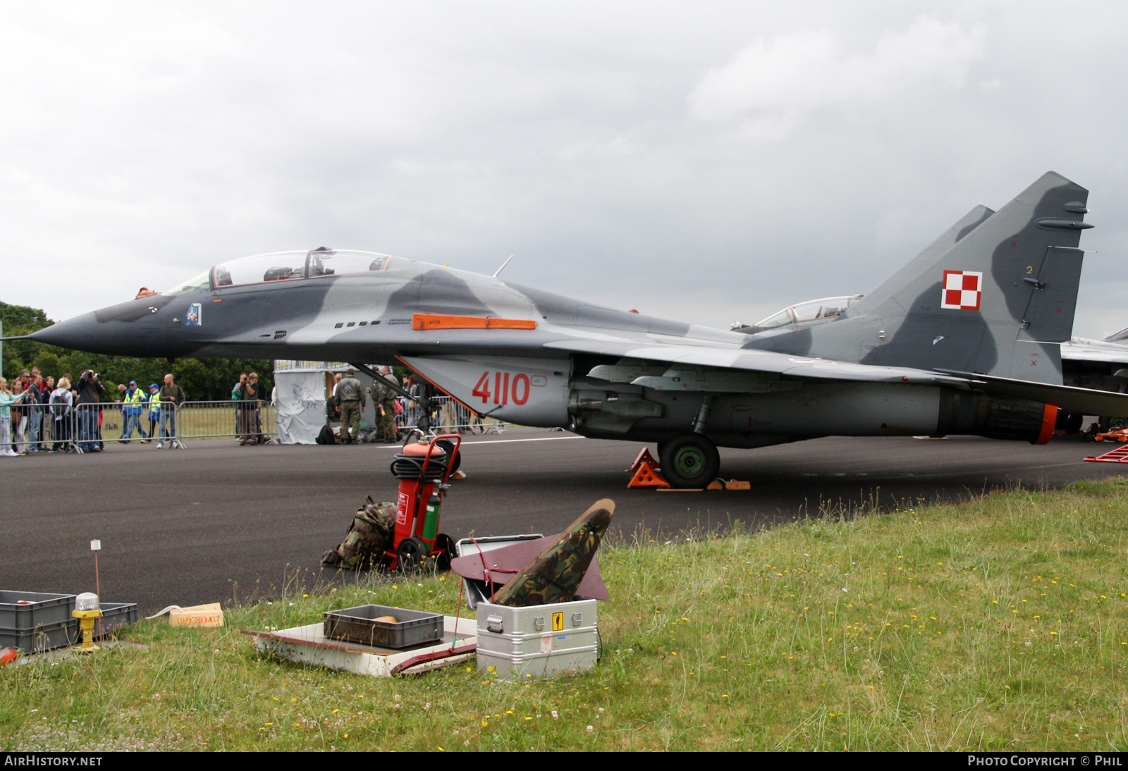 Aircraft Photo of 4110 | Mikoyan-Gurevich MiG-29GT (9-51) | Poland - Air Force | AirHistory.net #260300