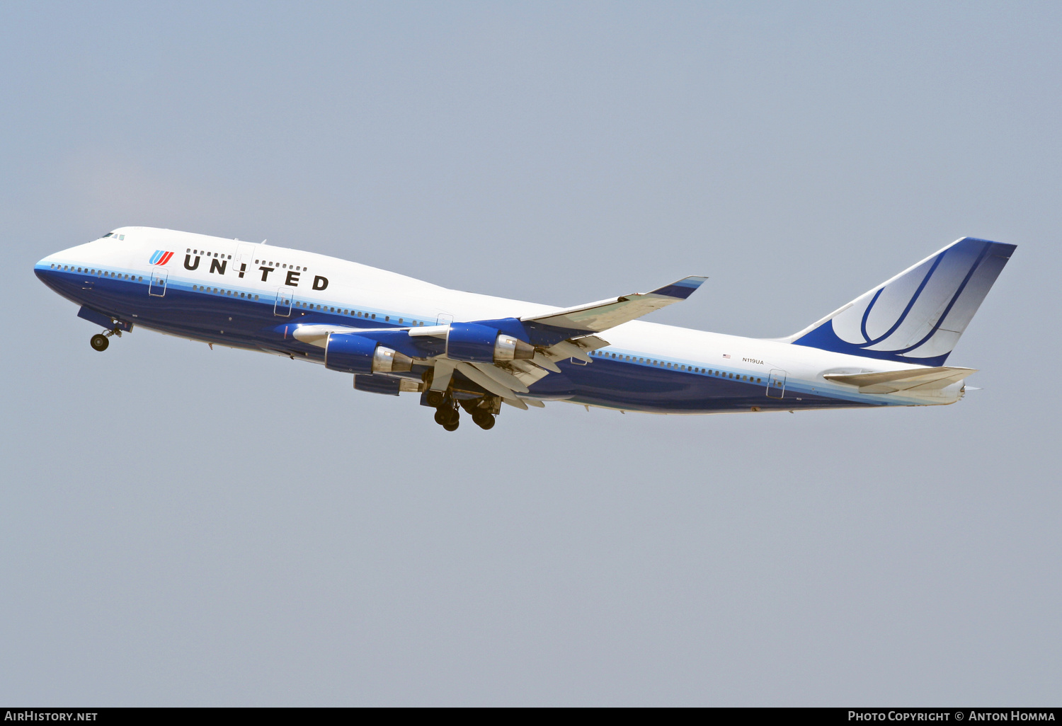 Aircraft Photo of N119UA | Boeing 747-422 | United Airlines | AirHistory.net #260308
