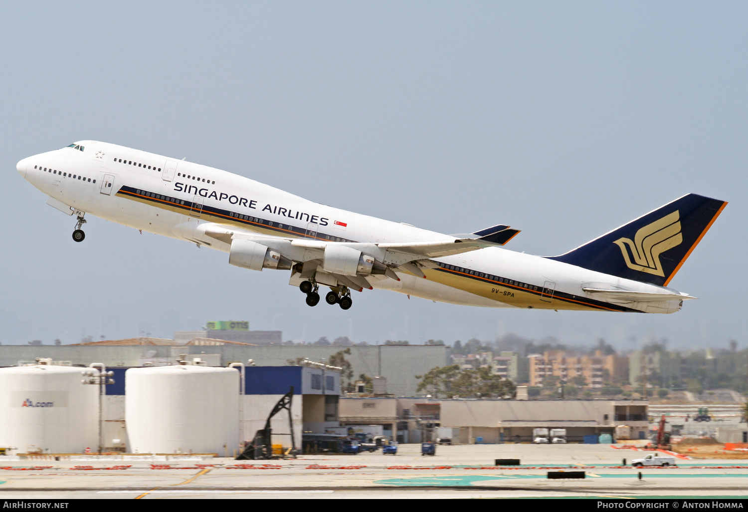Aircraft Photo of 9V-SPA | Boeing 747-412 | Singapore Airlines | AirHistory.net #260309