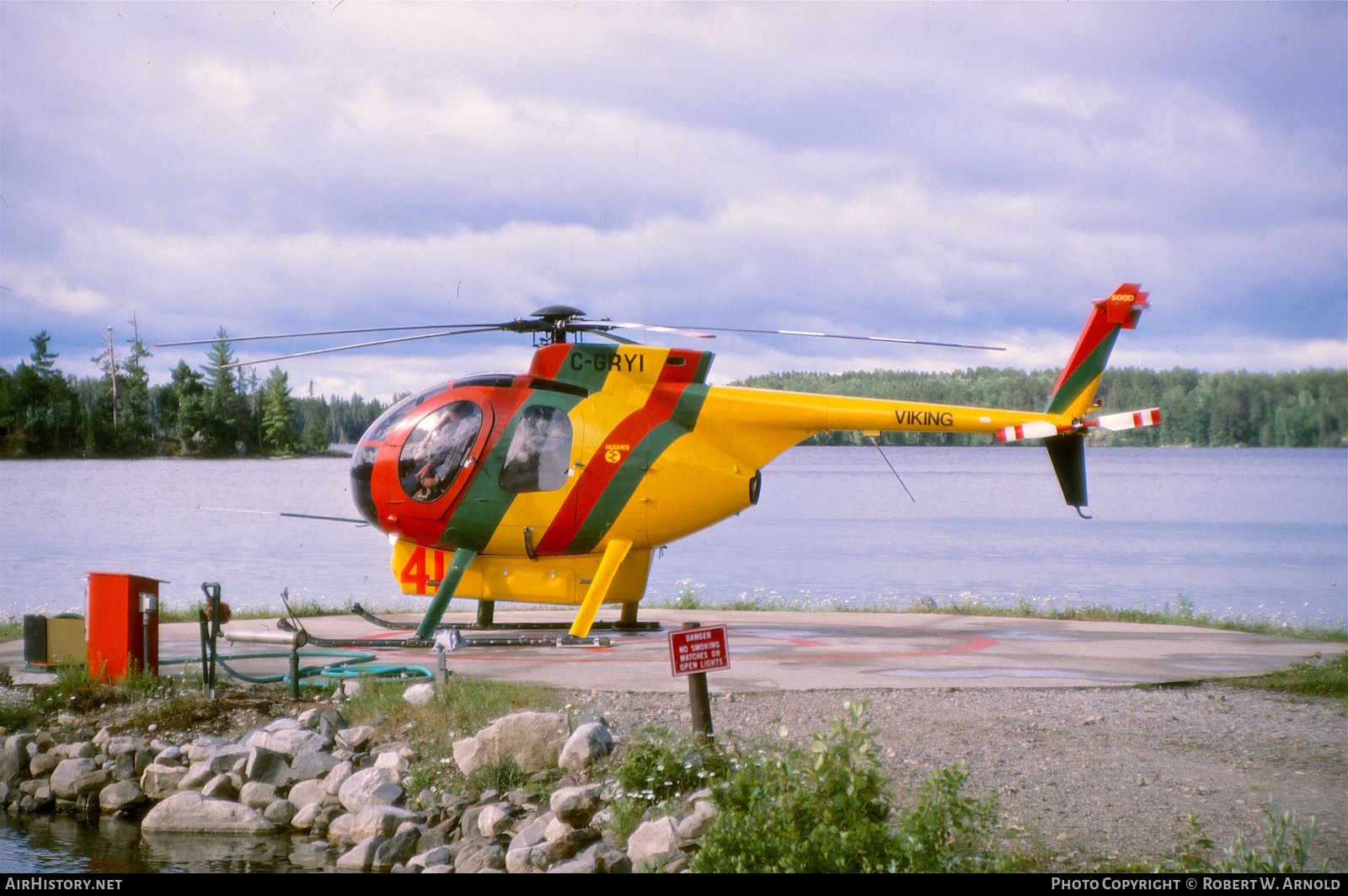 Aircraft Photo of C-GRYI | Hughes 500D (369D) | Viking Helicopters | AirHistory.net #260314