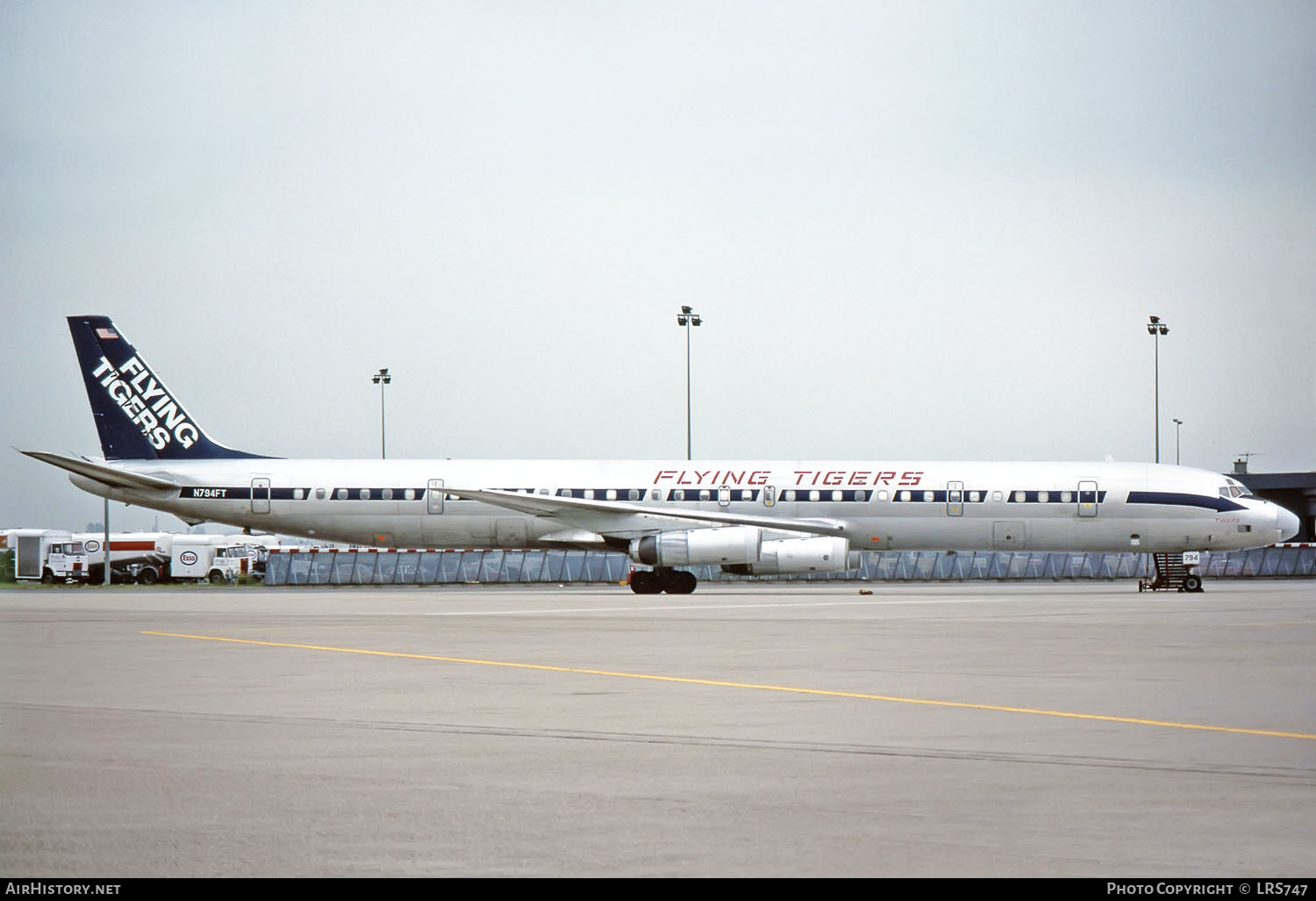 Aircraft Photo of N794FT | McDonnell Douglas DC-8-63CF | Flying Tigers | AirHistory.net #260316