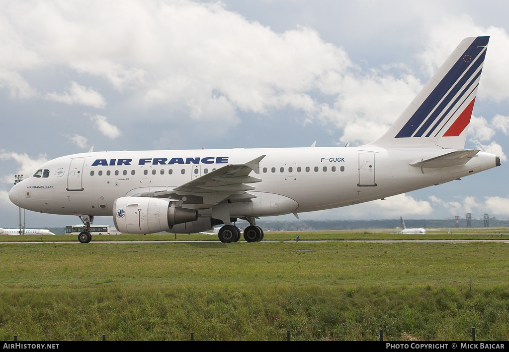 Aircraft Photo of F-GUGK | Airbus A318-111 | Air France | AirHistory.net #260330