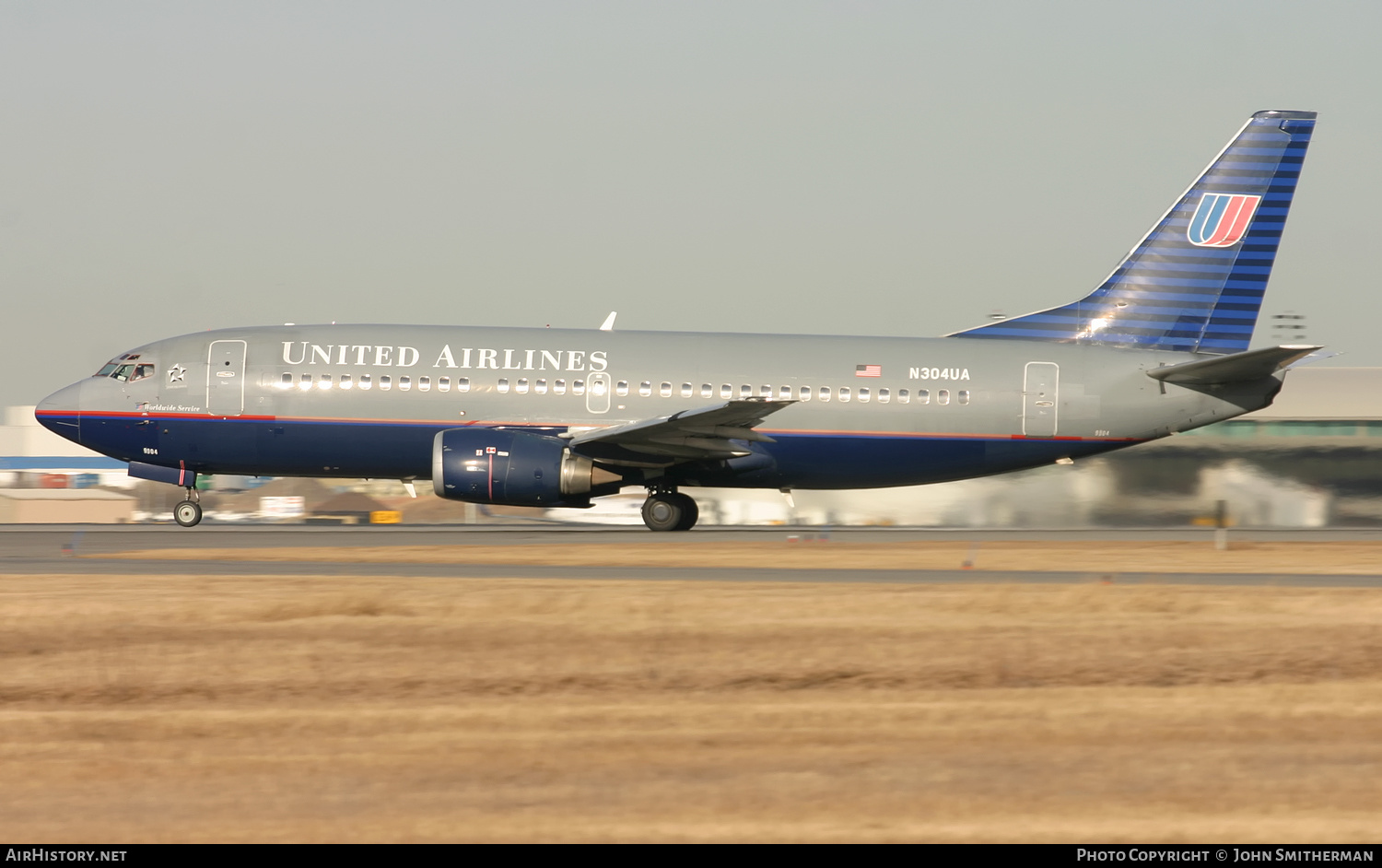 Aircraft Photo of N304UA | Boeing 737-322 | United Airlines | AirHistory.net #260334