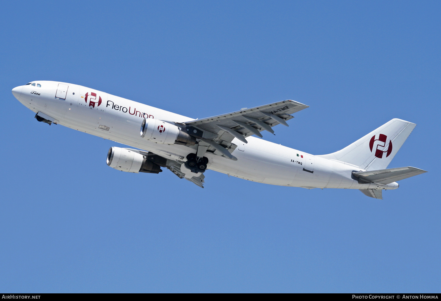 Aircraft Photo of XA-TWQ | Airbus A300B4-203(F) | AeroUnion | AirHistory.net #260336