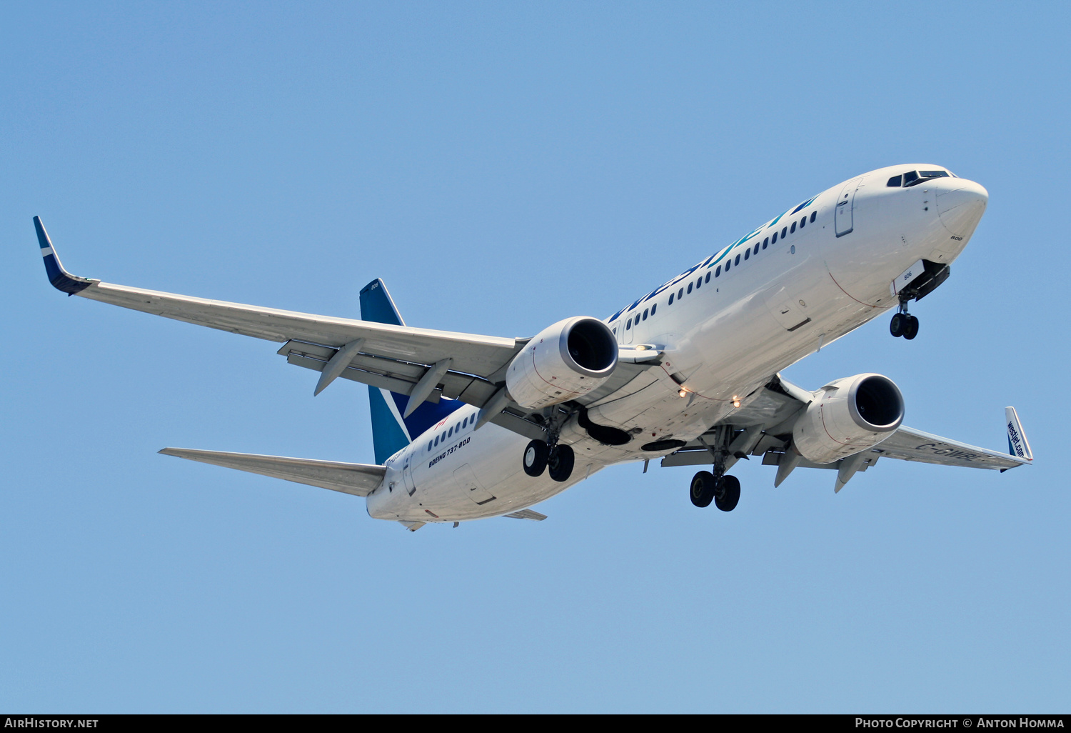 Aircraft Photo of C-GWBL | Boeing 737-8CT | WestJet | AirHistory.net #260338