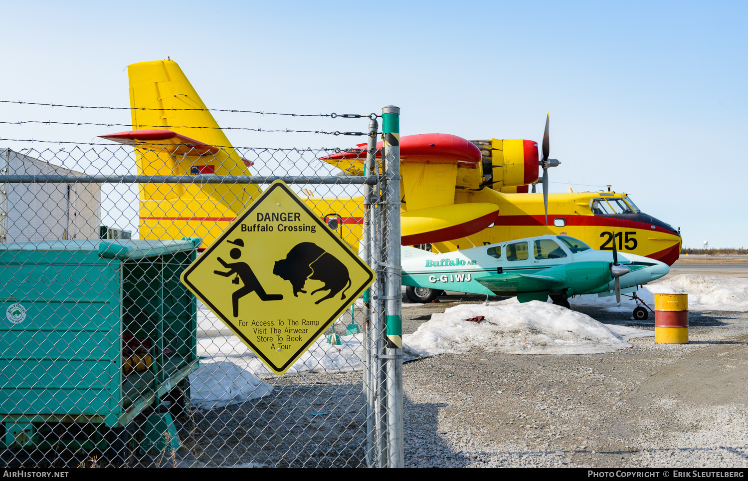 Airport photo of Yellowknife (CYZF / YZF) in Northwest Territories, Canada | AirHistory.net #260349