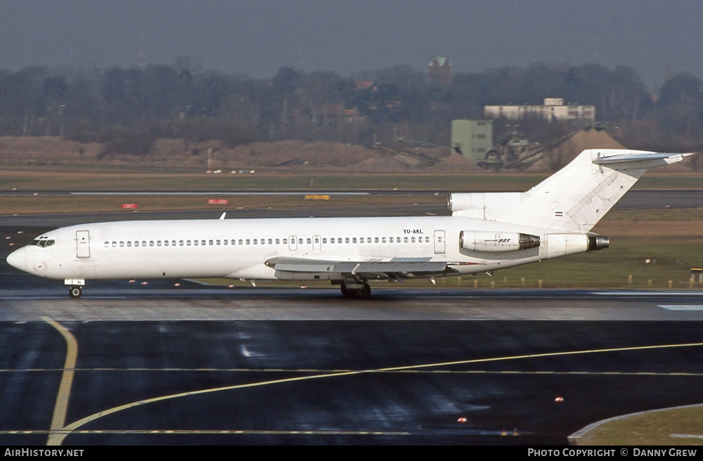 Aircraft Photo of YU-AKL | Boeing 727-2H9/Adv | AirHistory.net #260353