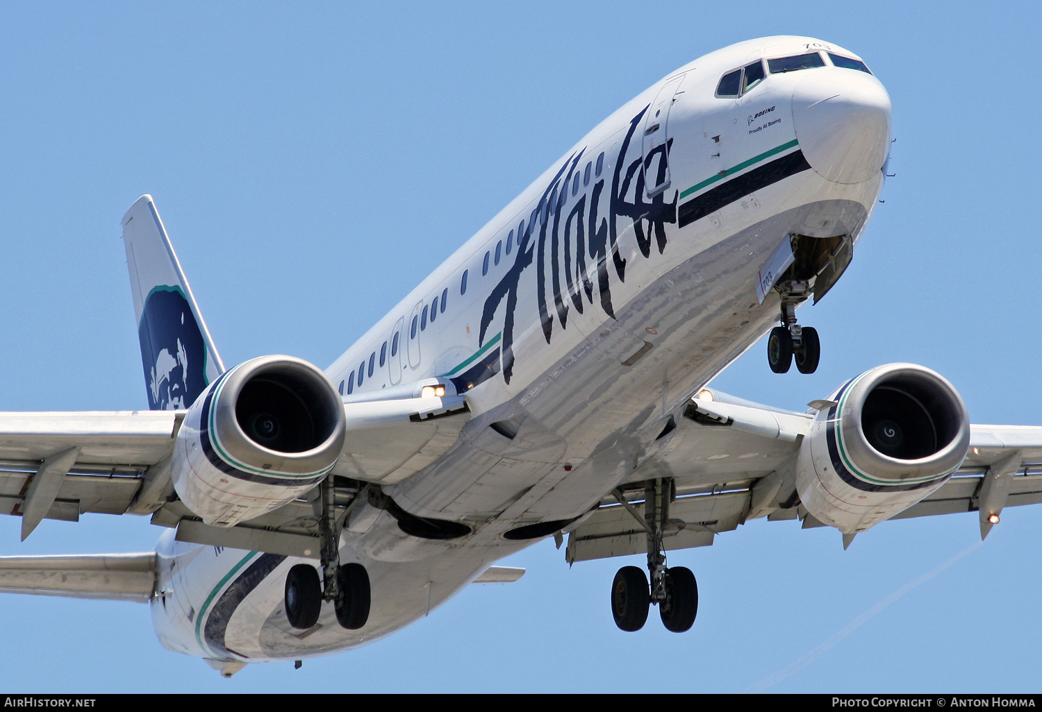 Aircraft Photo of N703AS | Boeing 737-490 | Alaska Airlines | AirHistory.net #260366